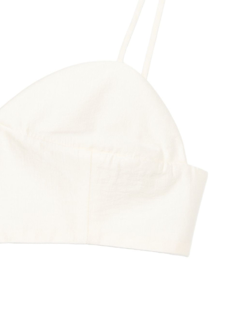 ribbed spaghetti-strap top 3