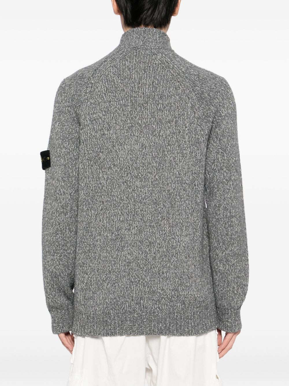 LOGO-PATCH CARDIGAN - 5