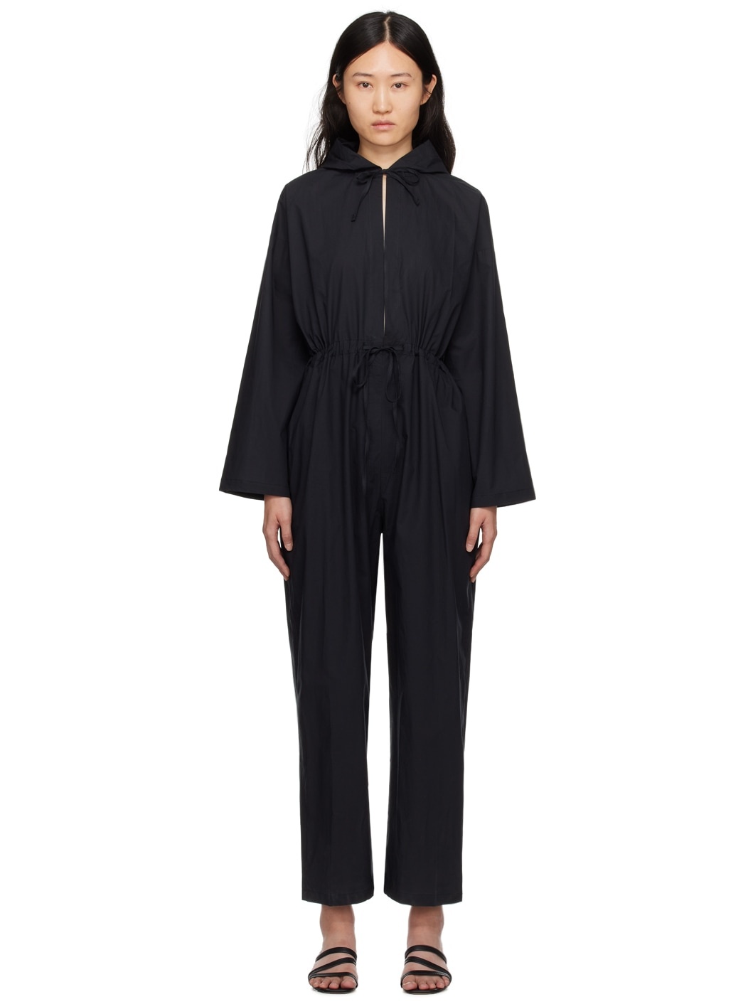 Black Hujui Jumpsuit - 1