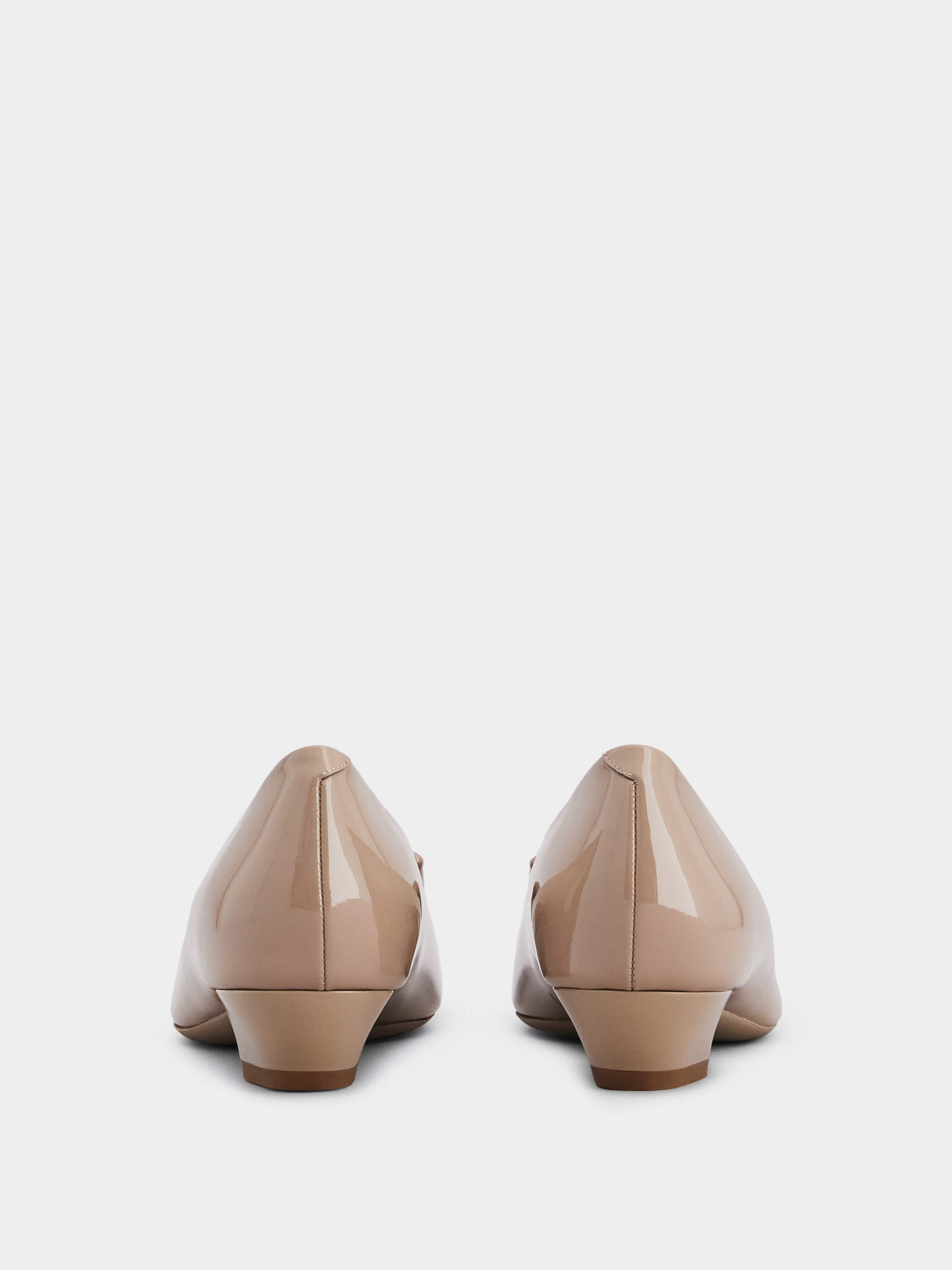 Gommettine Lacquered Buckle Ballerinas in Patent Leather - 5