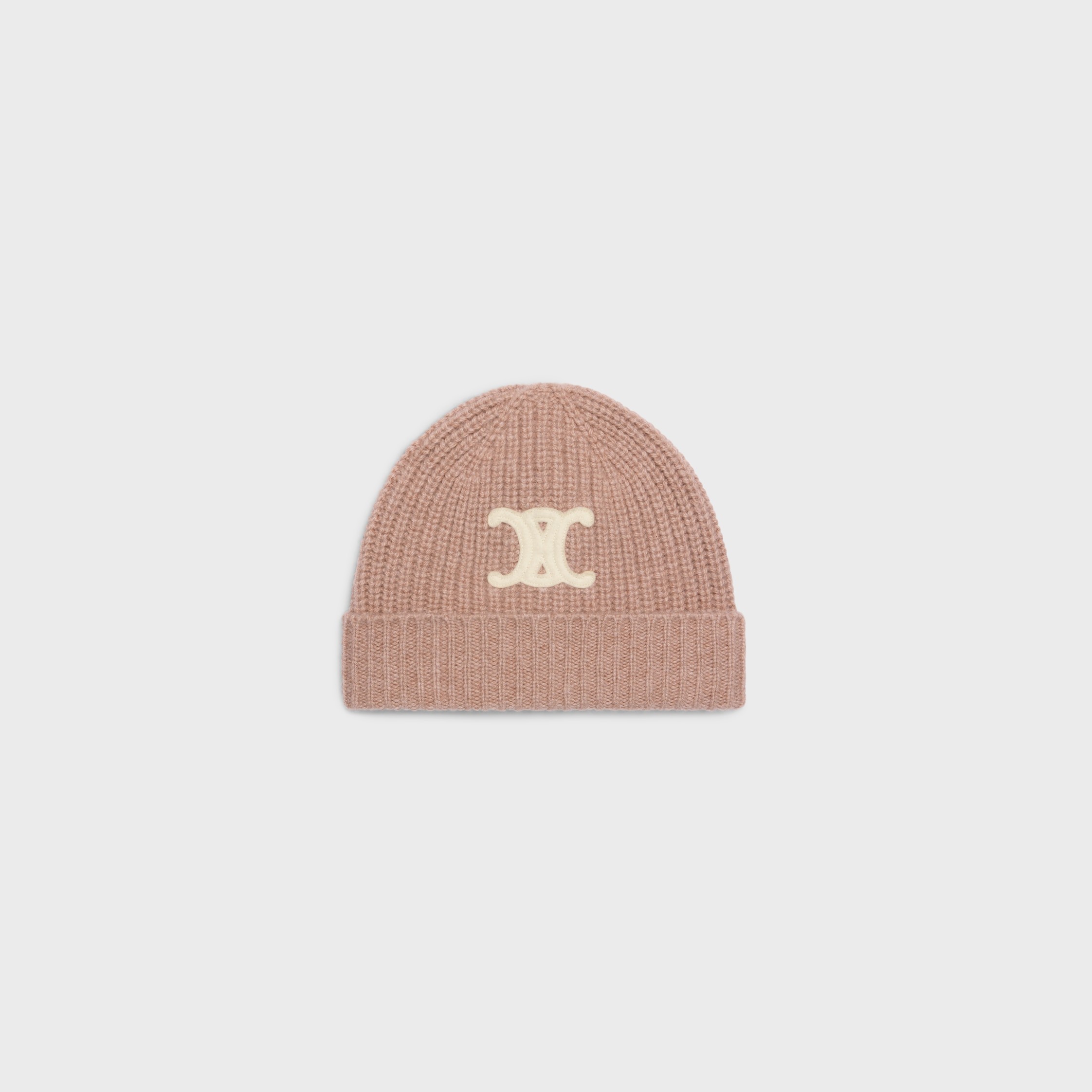triomphe beanie in seamless cashmere - 1