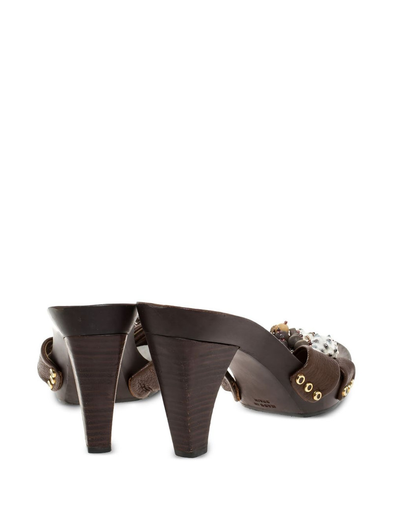 90mm beaded sandals 4