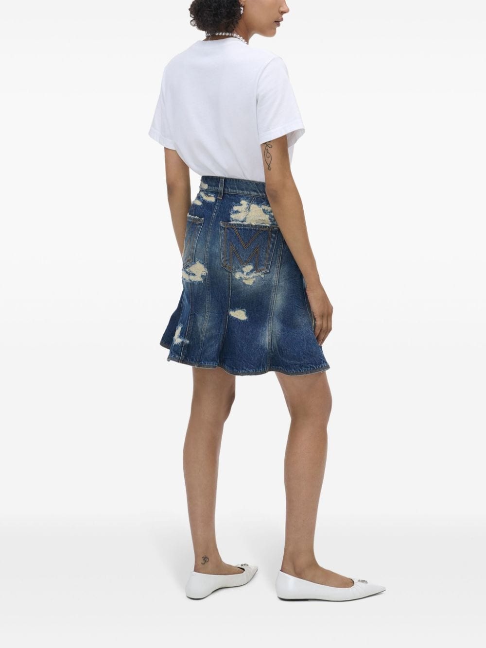 The Rip&Repair Fluted mini skirt - 3