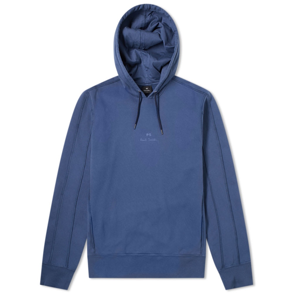 Paul Smith Garment Dyed Logo Hoody - 1