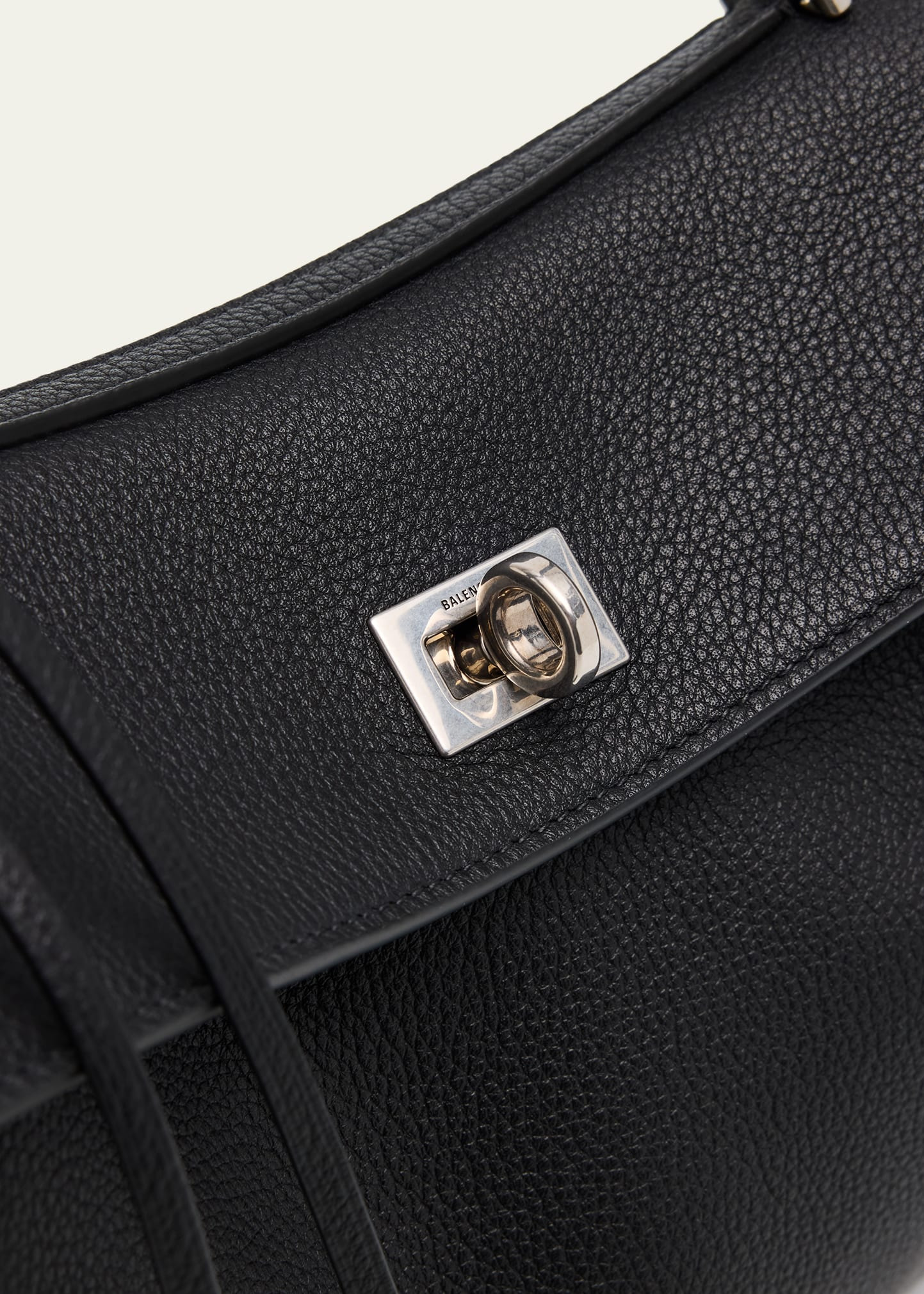 Rodeo Small Grained Leather Top-Handle Bag - 5
