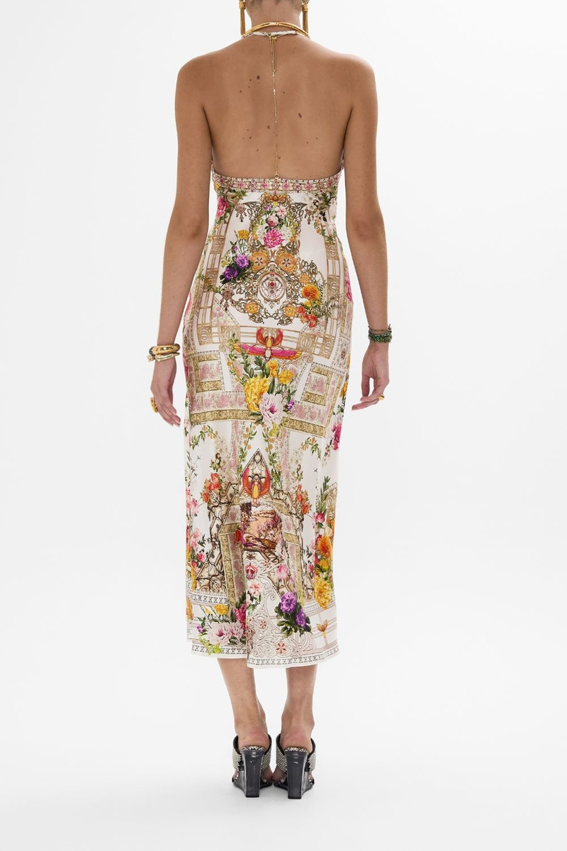CAMILLA CHAIN DETAIL SLIP DRESS outlook