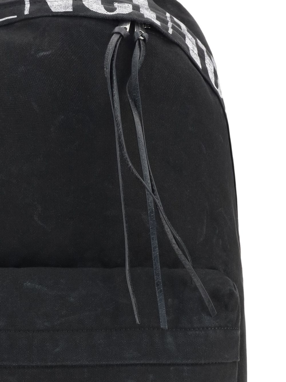 logo-print backpack - 4