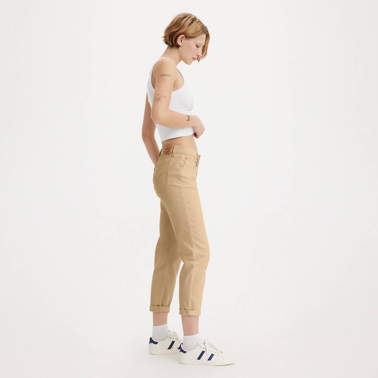 MID RISE BOYFRIEND WOMEN'S JEANS - 2