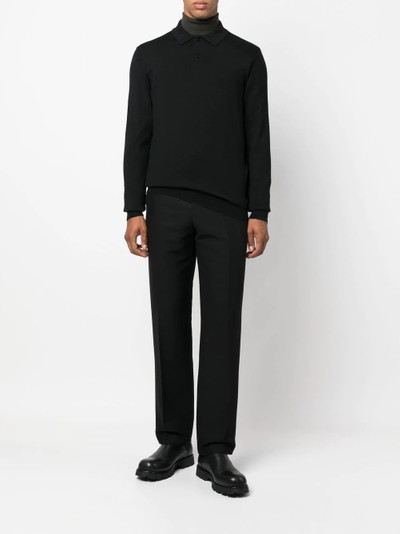 A.P.C. wool polo-collar jumper outlook