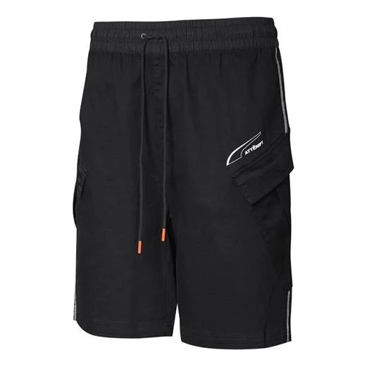 PUMA x Attempt Shorts 'Black White' 598196-01 - 1