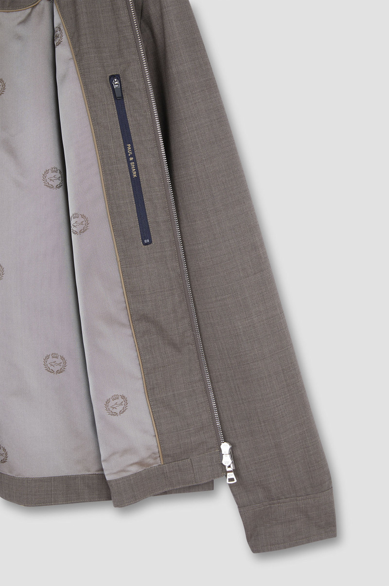 WOOL AND SILK BOMBER 8