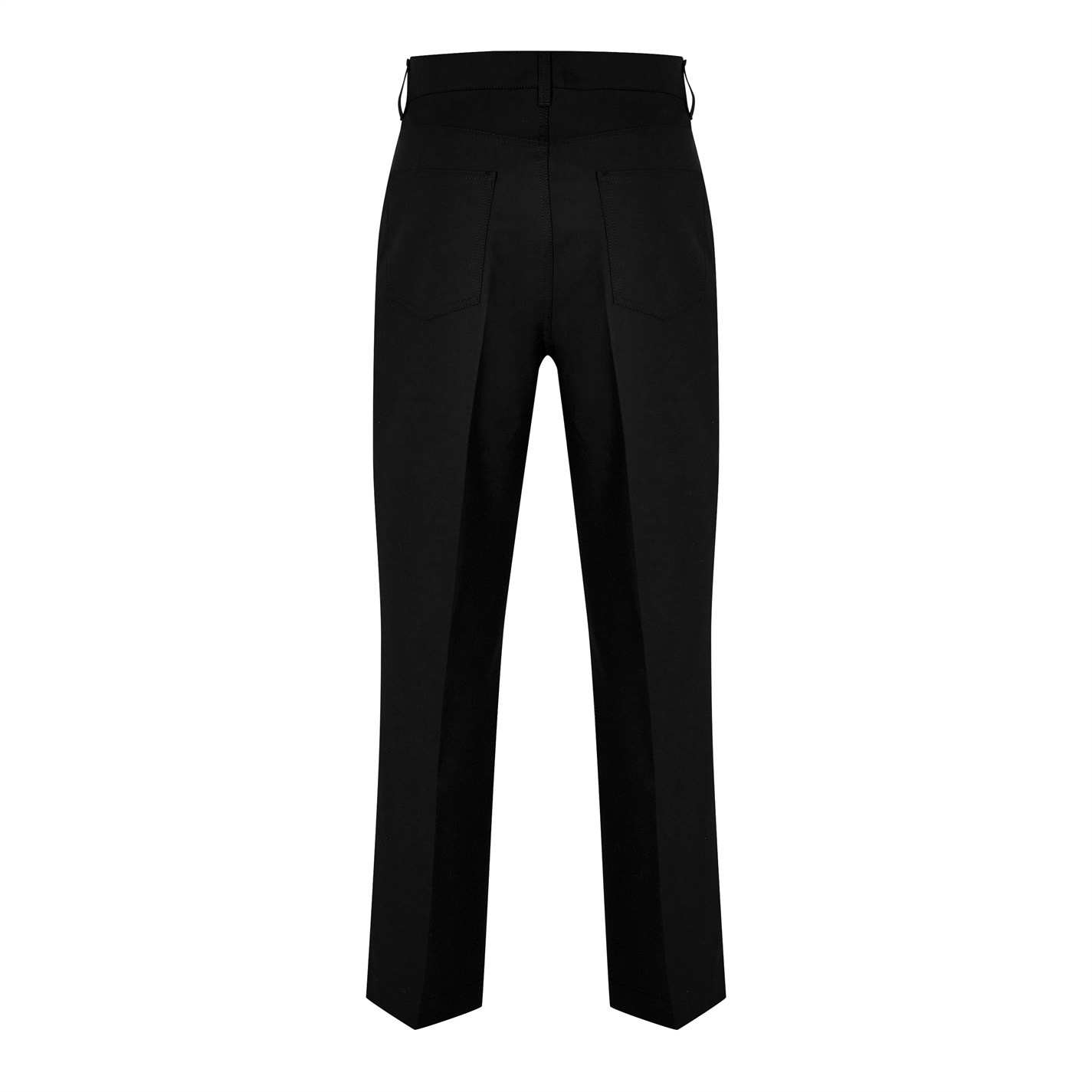 COTTON STRAIGHT LEG TROUSERS - 7