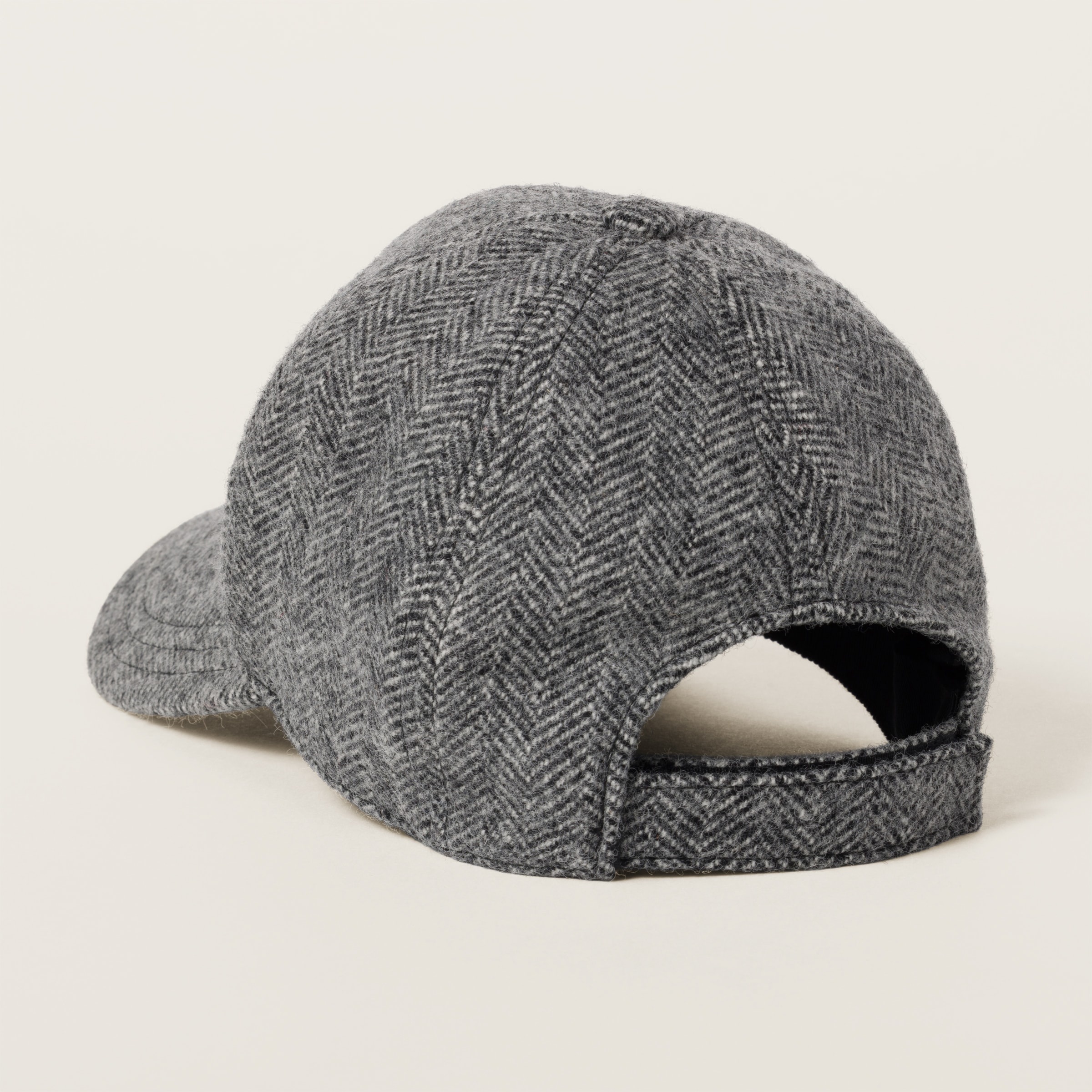 Chevron wool baseball cap - 3