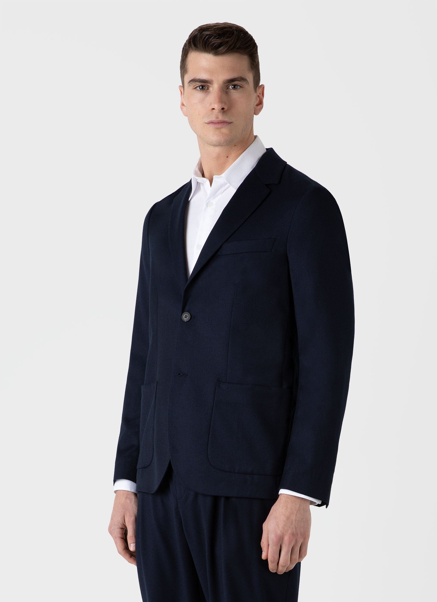 Wool Flannel Blazer - 2