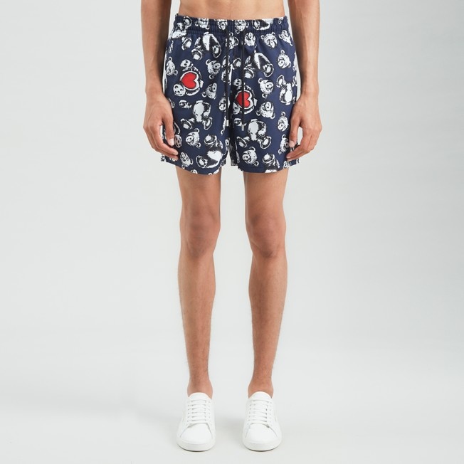 Men Swim Trunks Palm Bear Hearts - Vilebrequin x Palm Angels - 3