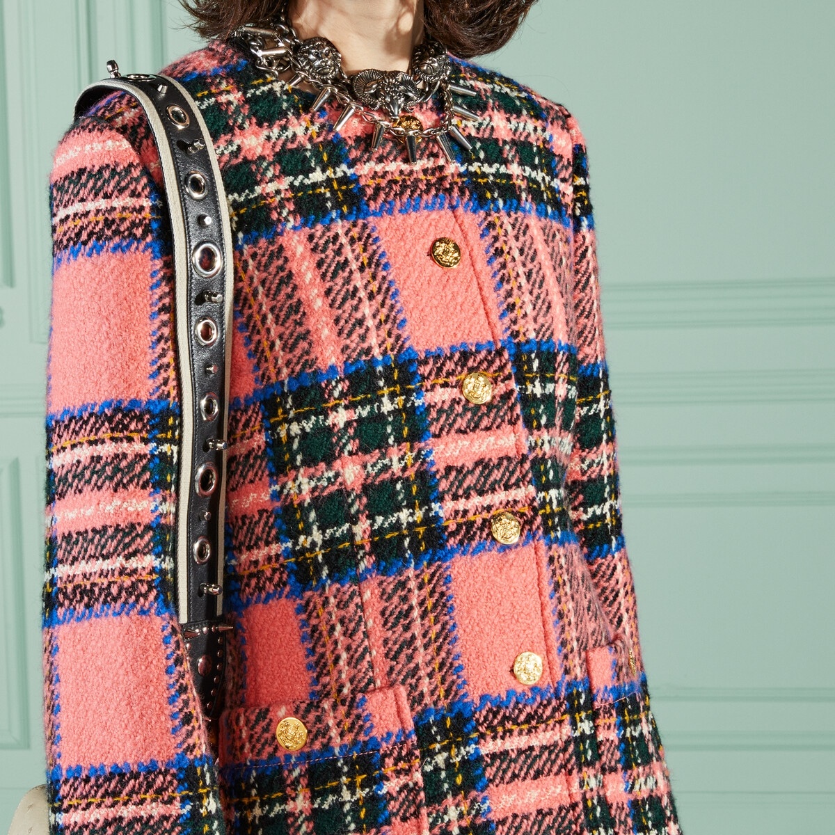 Tartan wool jacket - 4