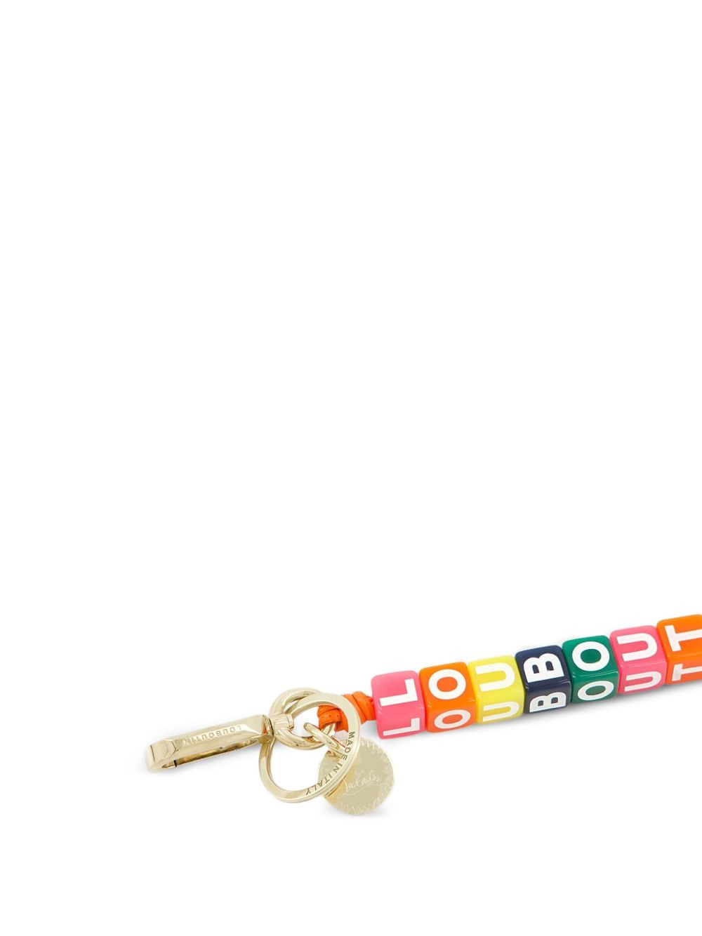 logo-plaque keyring - 2