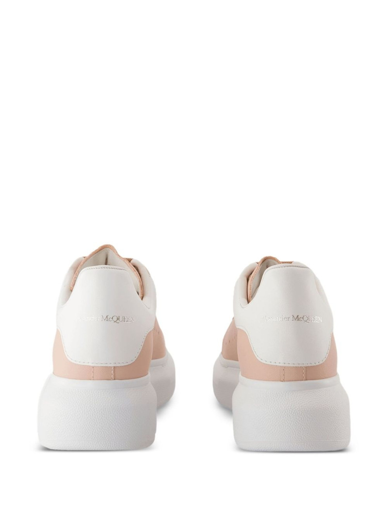 leather lace-up sneakers 3