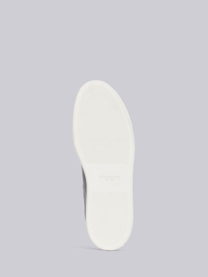 Medium Grey Vitello Calf Leather Tennis Shoe 5