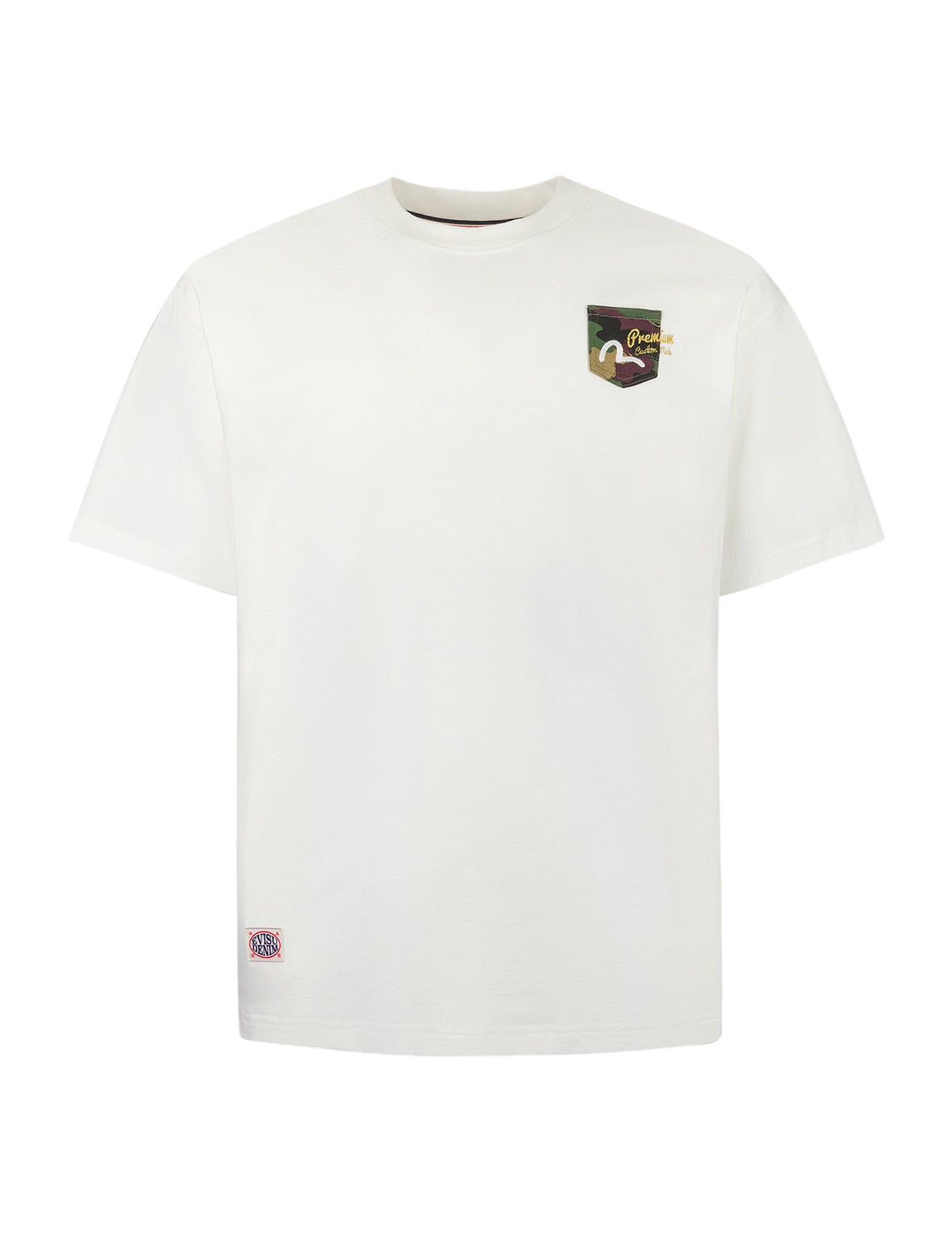 Multi-embroidery and Multi-pocket Relax Fit T-shirt - 11