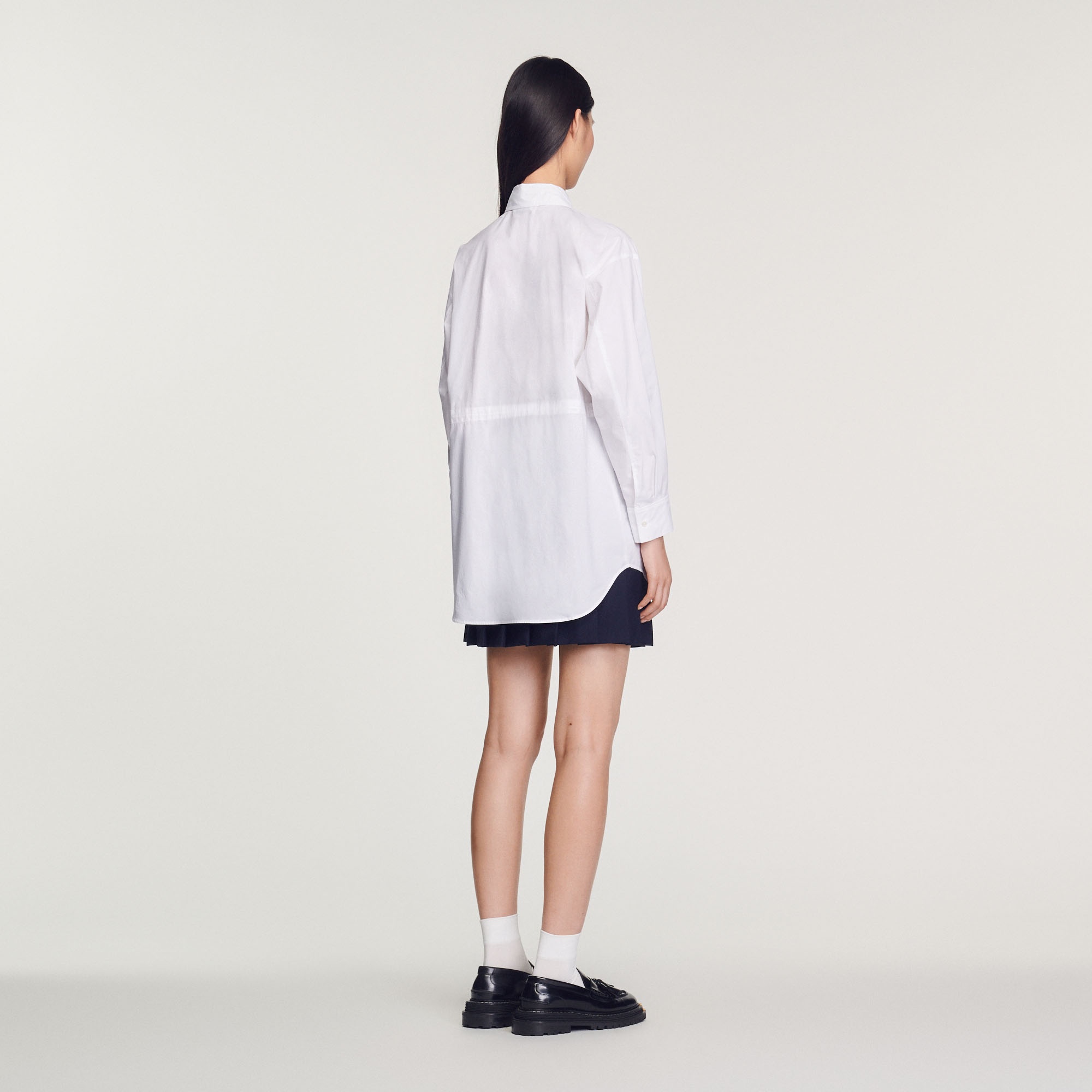 Long drawstring shirt - 6