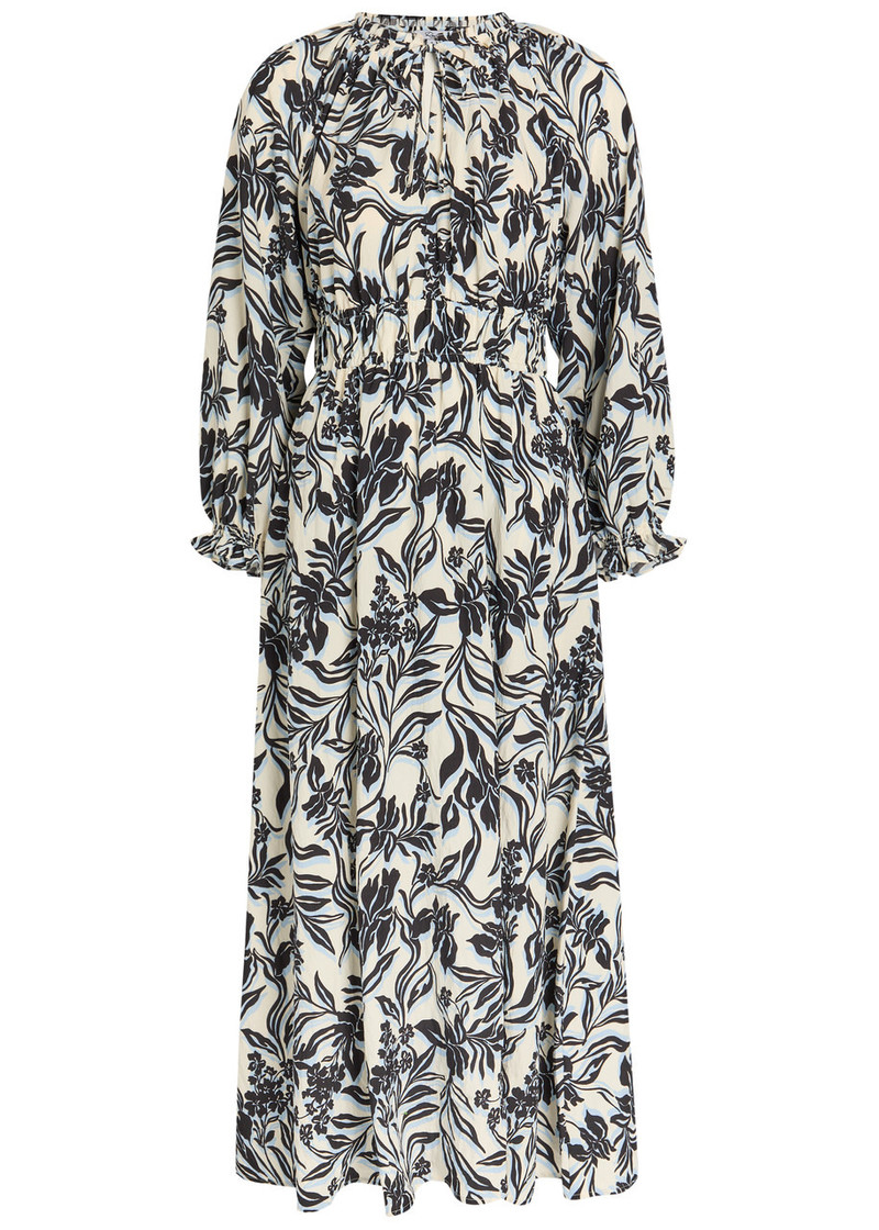 Rails Matia Floral-print Woven Midi Dress 1