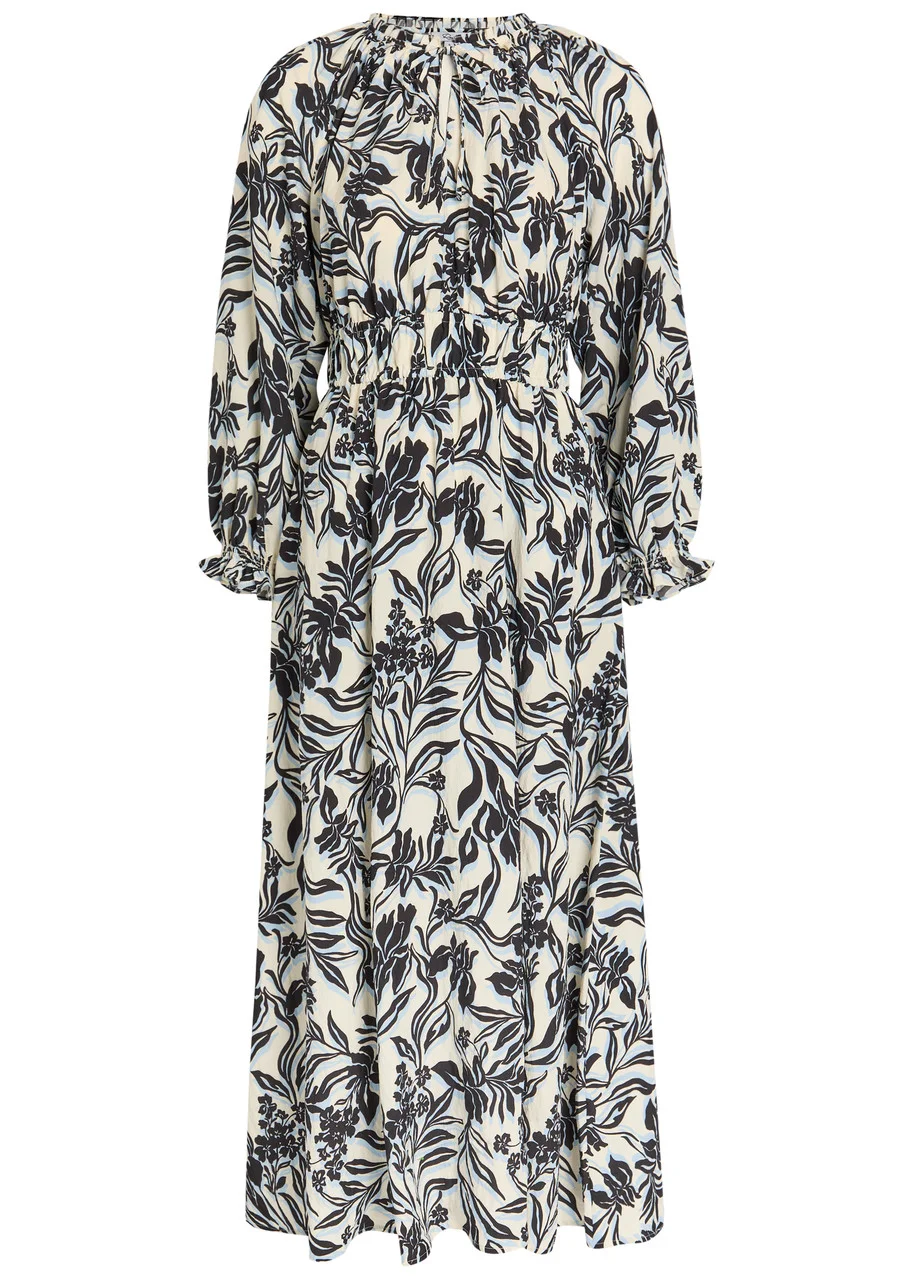 Rails Matia Floral-print Woven Midi Dress - 1