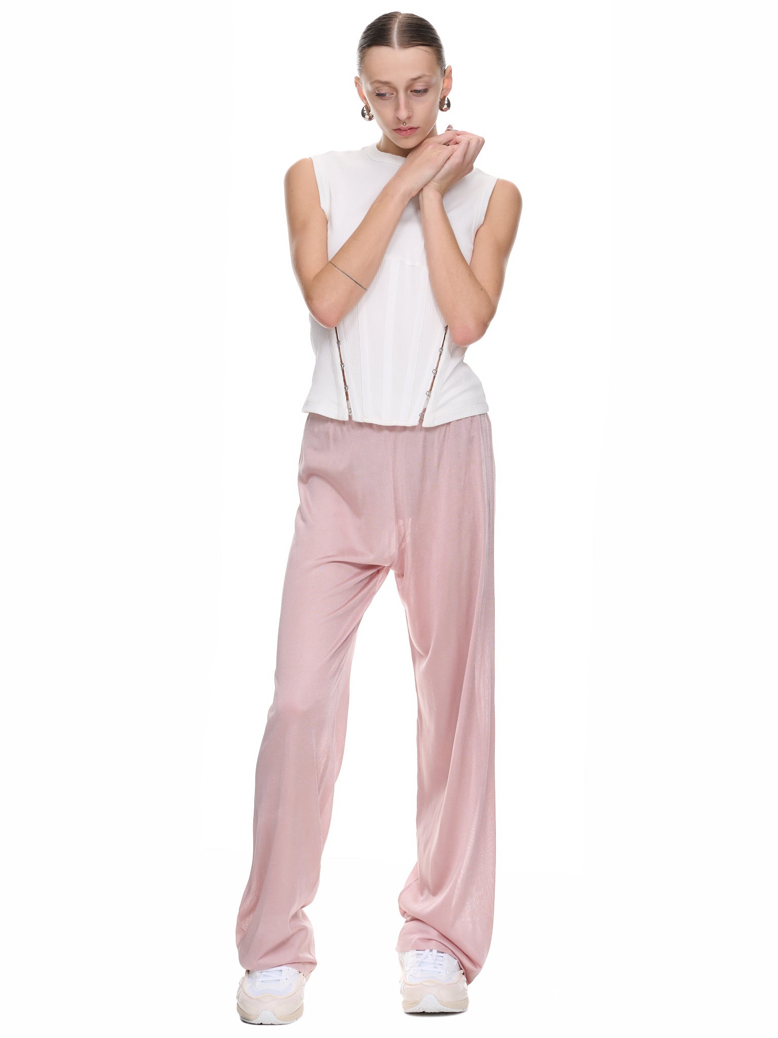 Metallic Knit Pants - 6