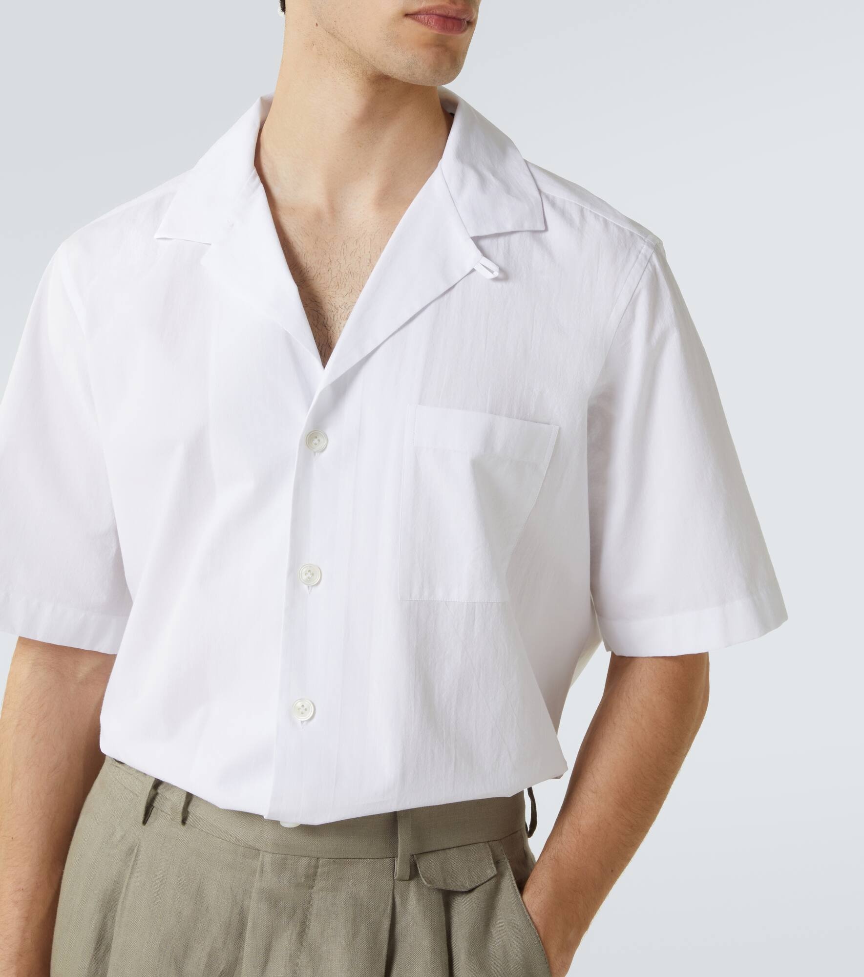 Cotton poplin shirt - 6