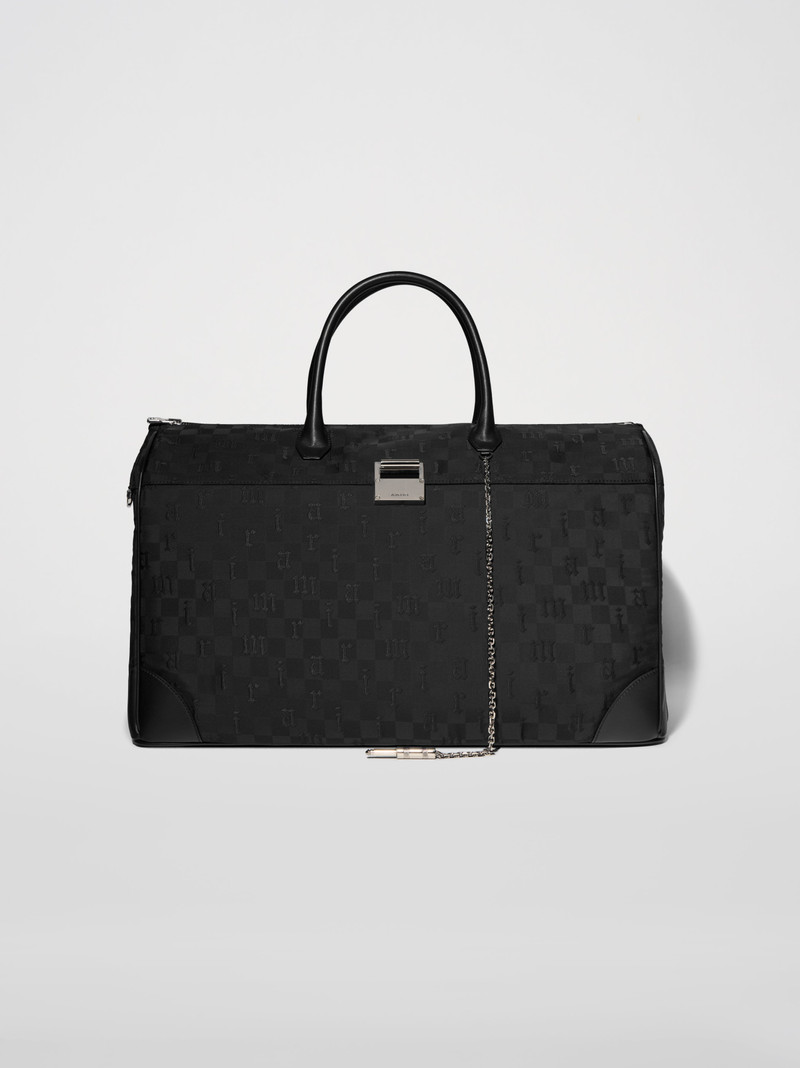 AMIRI NYLON JACQUARD JAX BAG outlook