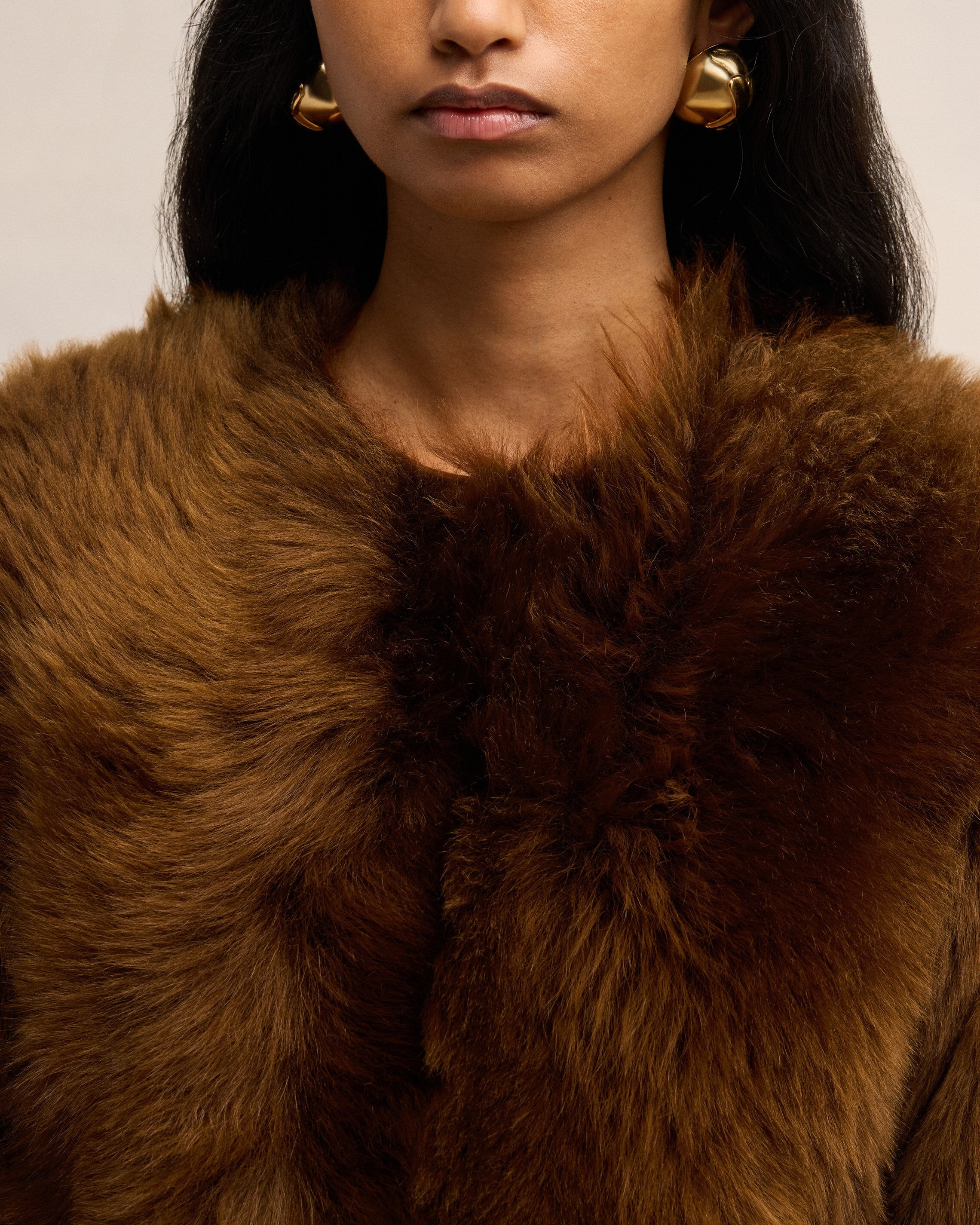 SHEARLING TOP - 4