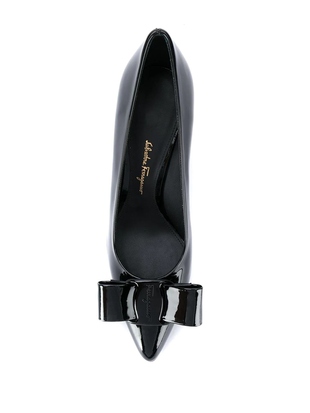 Vara Bow chunky-heel pumps - 4