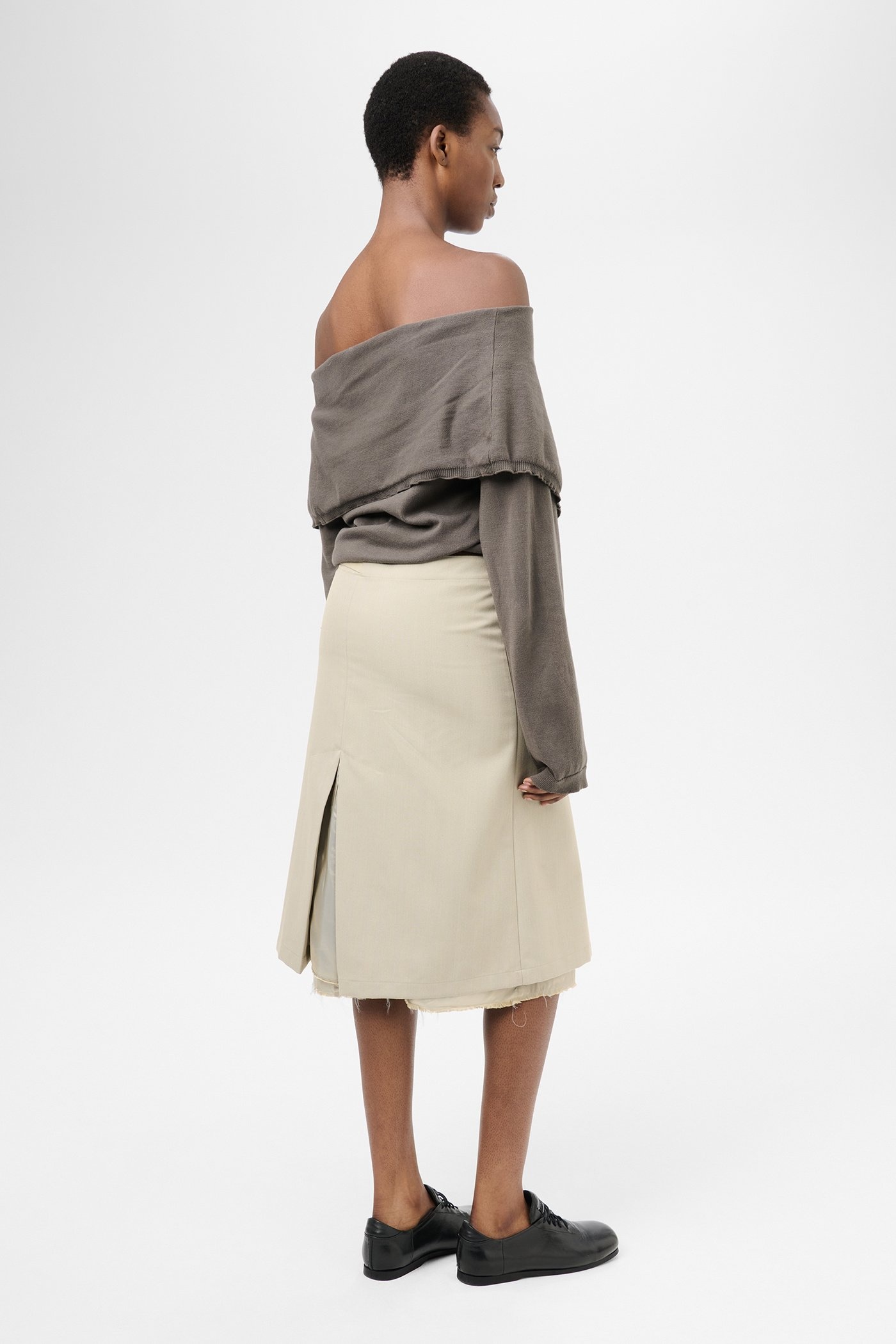 Clasp Skirt Lucid Pistachio Rural Wool - 5