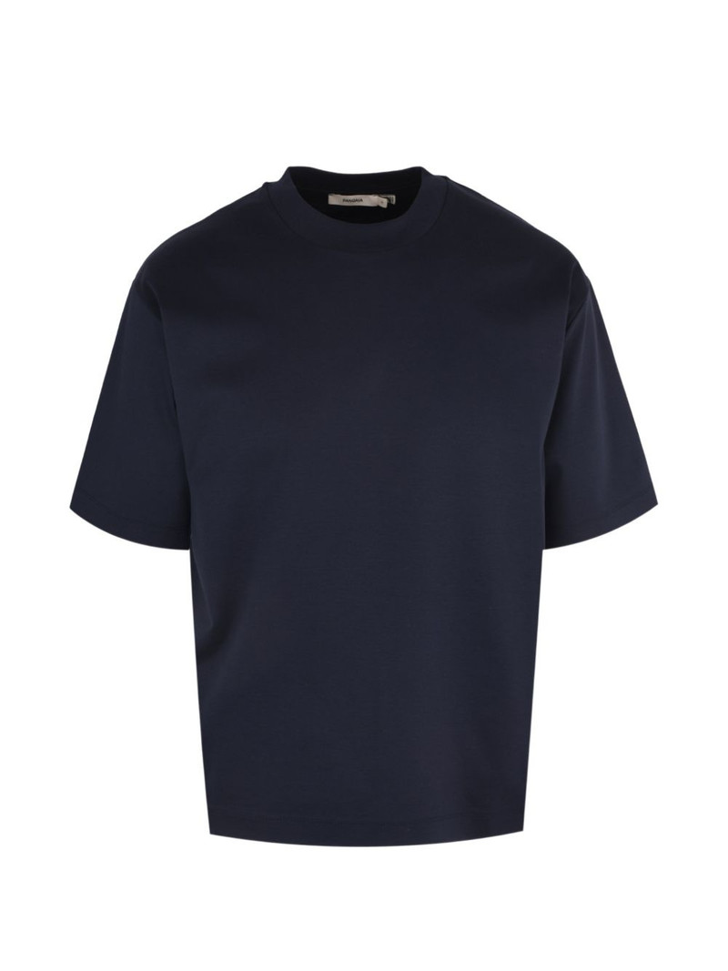 interlock-detail oversized T-shirt 1