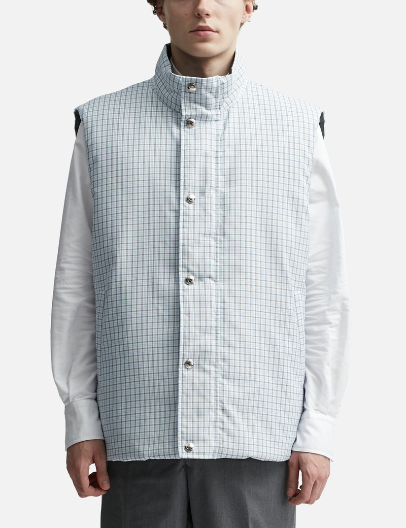 Thom Browne 4-BAR REVERSIBLE VEST outlook