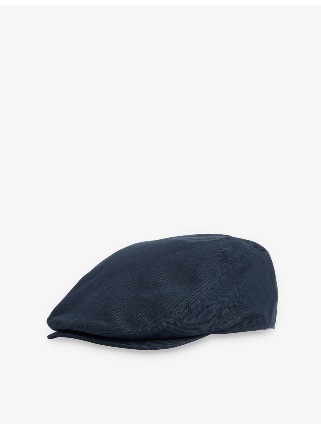 Finnean Down-Peak Cotton Flap Cap - 1
