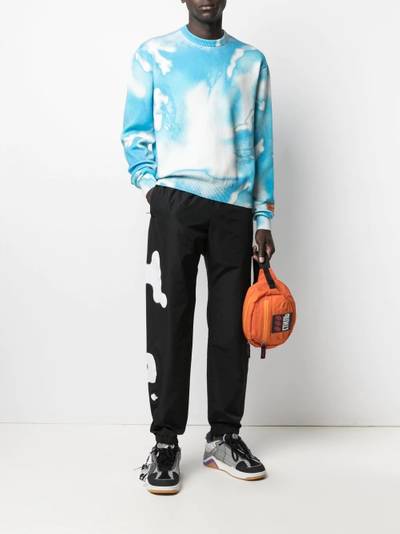 Heron Preston HP spray track trousers outlook