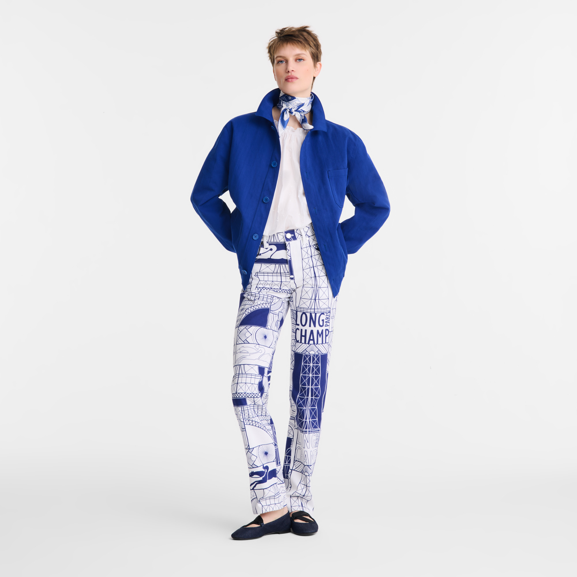 Jacket Cobalt - Cotton - 2