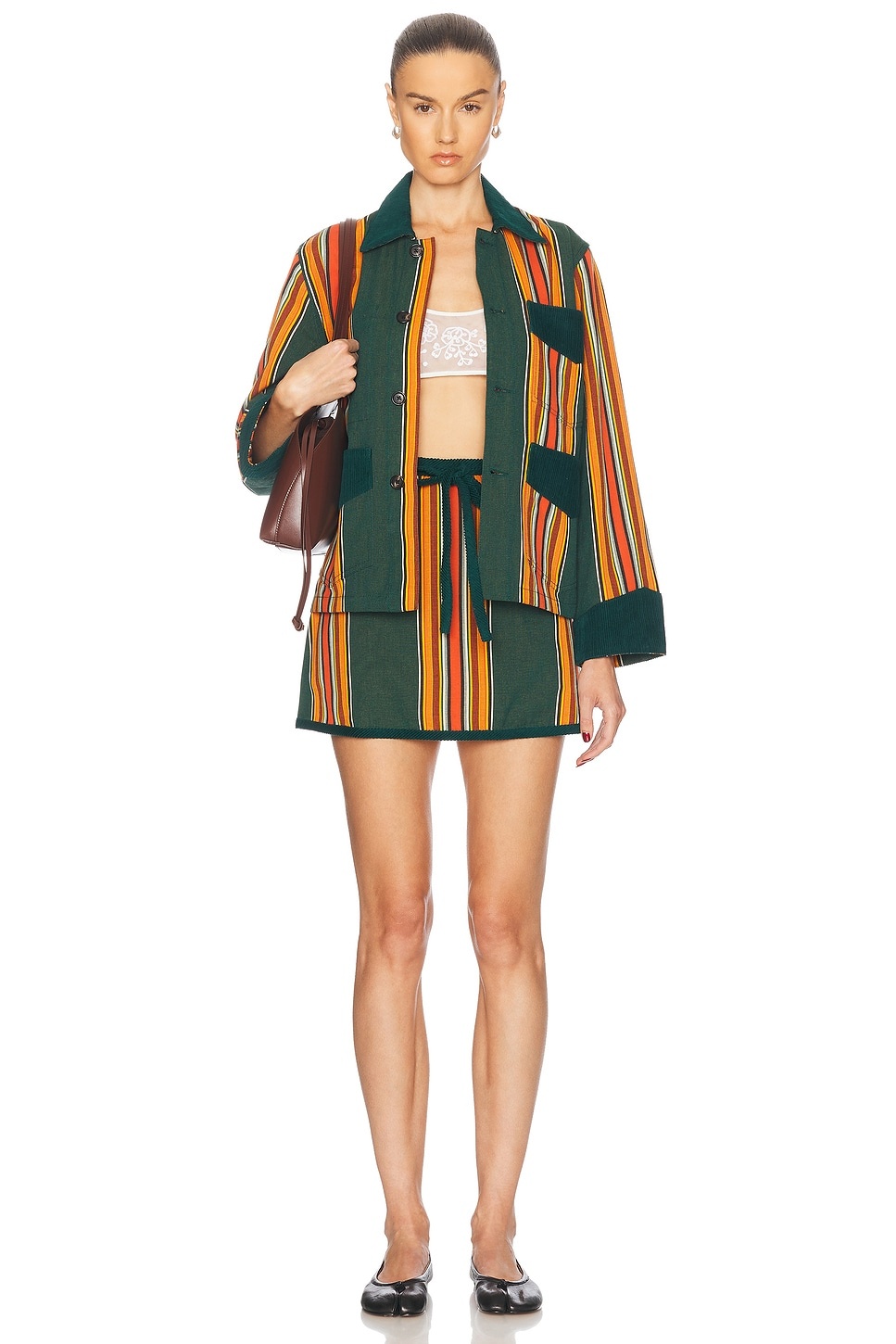 Parakeet Stripe Craft Jacket - 4