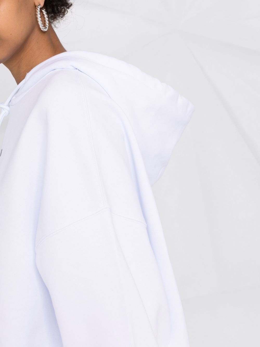 logo-print pullover hoodie - 3