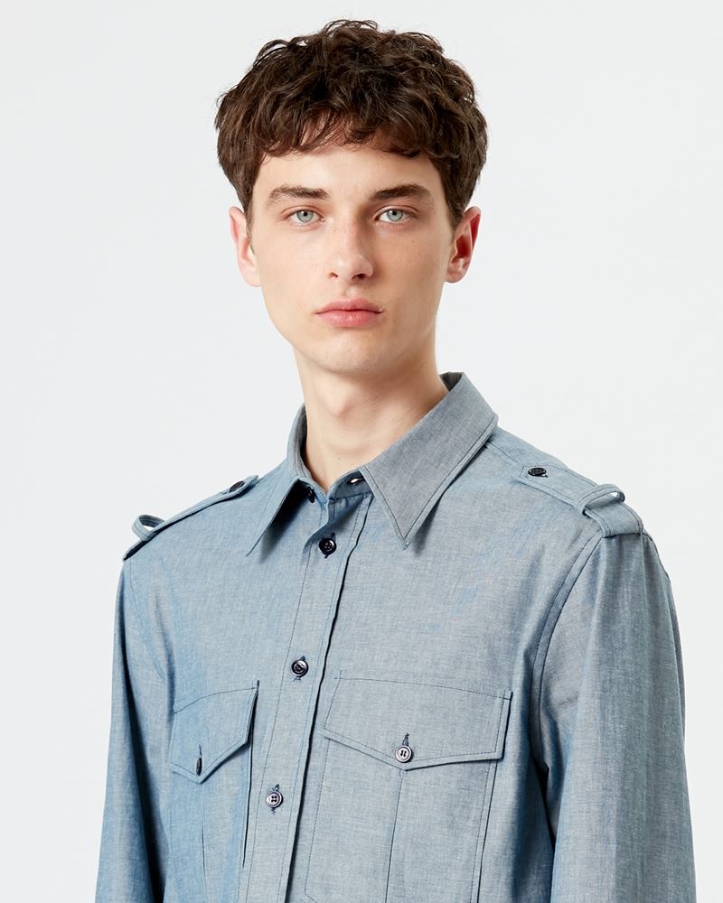 CESAR CHAMBRAY SHIRT - 3