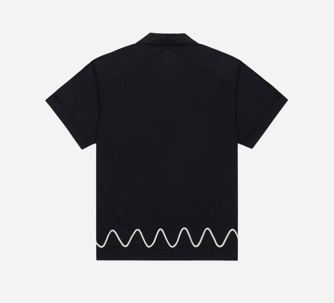 Vacation Shirt - Black Squiggle - 2