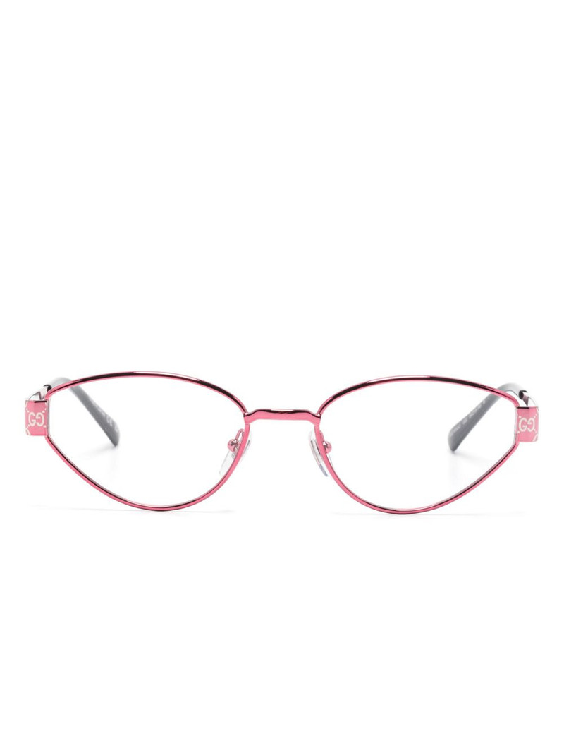 oval-frame glasses 1