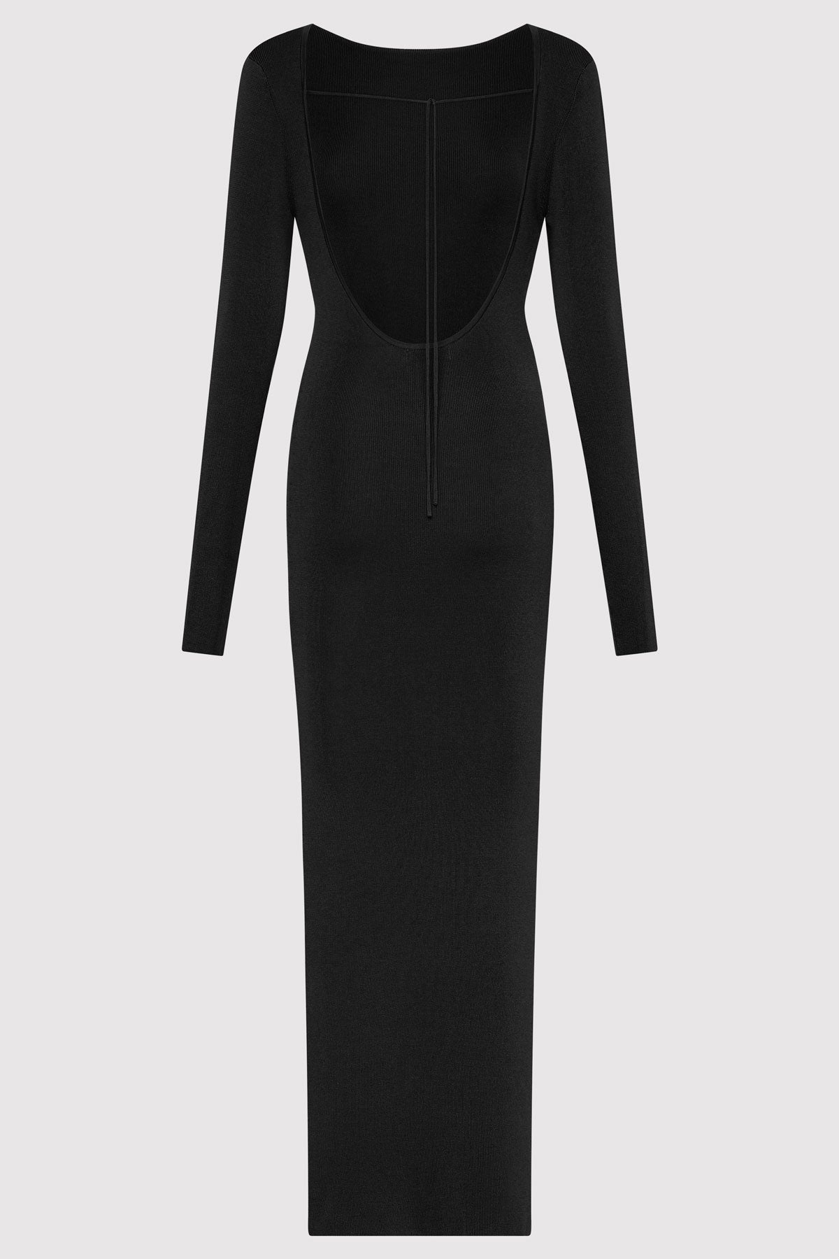 Cut Out Dress - Black - 6