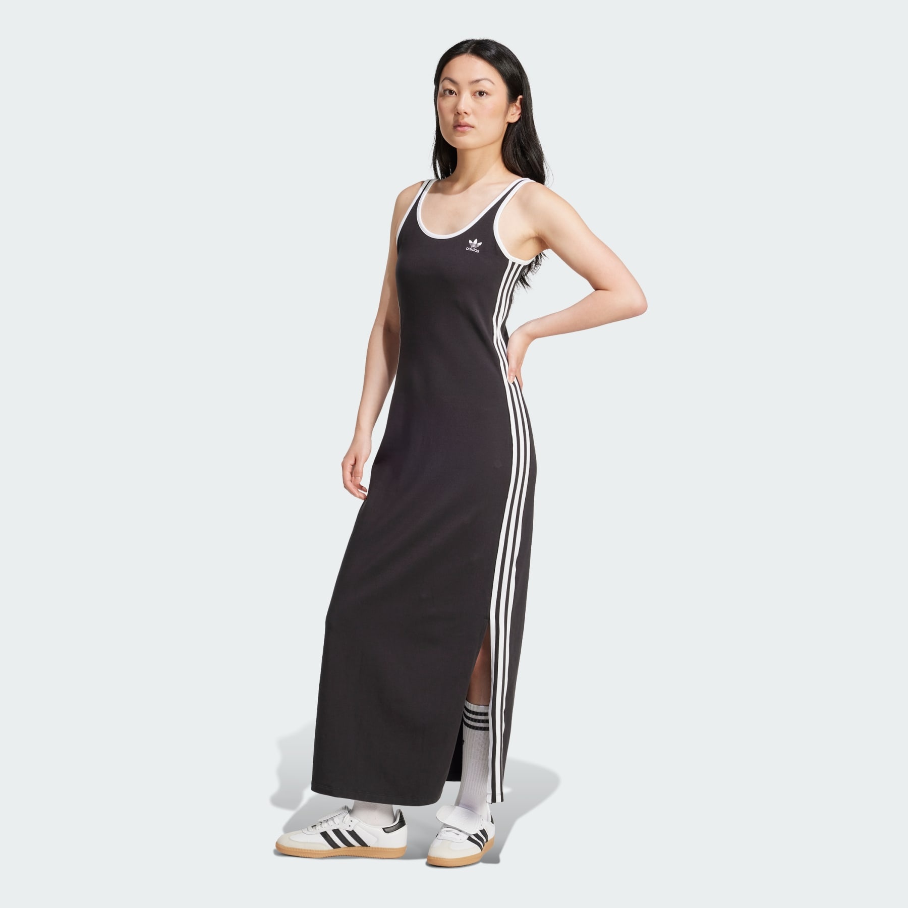 Adicolor 3-Stripes Tank Maxi Dress - 2