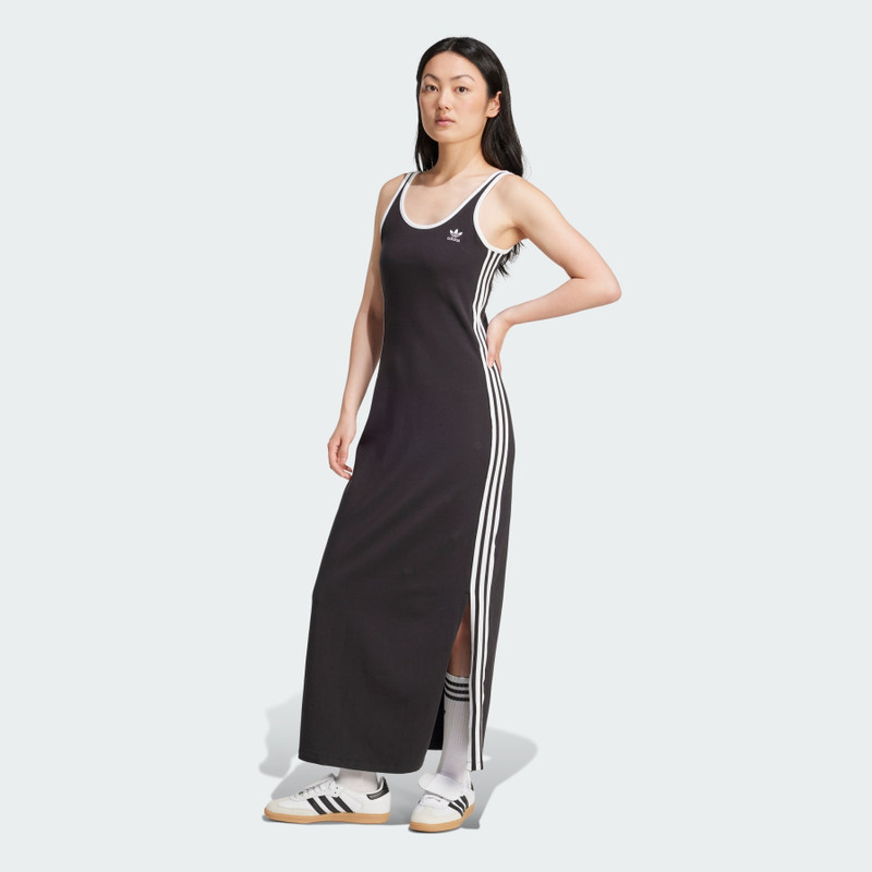 adidas Adicolor 3-Stripes Tank Maxi Dress outlook