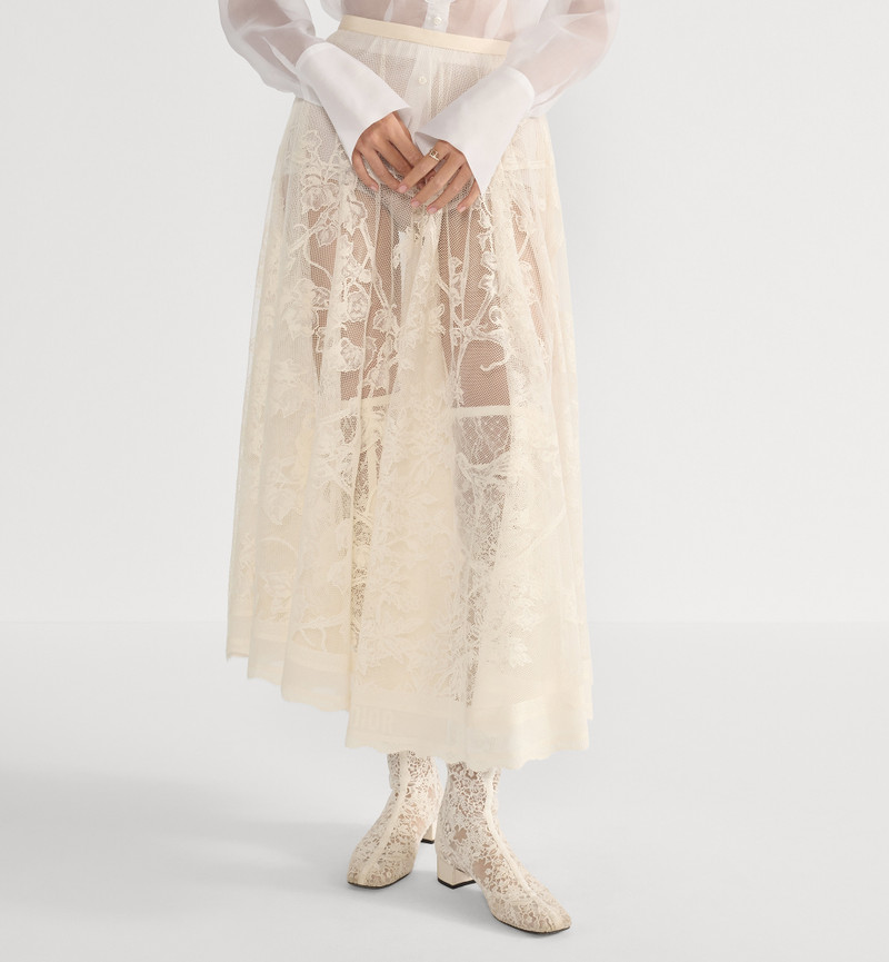 Dior Mid-Length Flared Skirt outlook