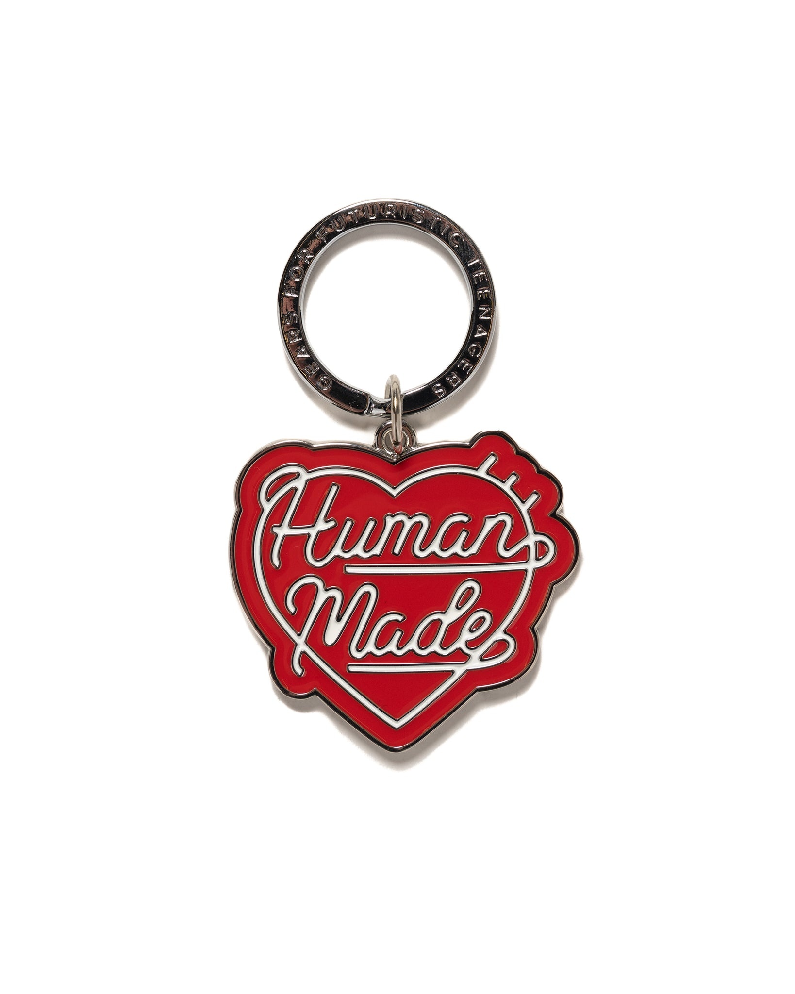 Human Made Heart Keyring Red | REVERSIBLE