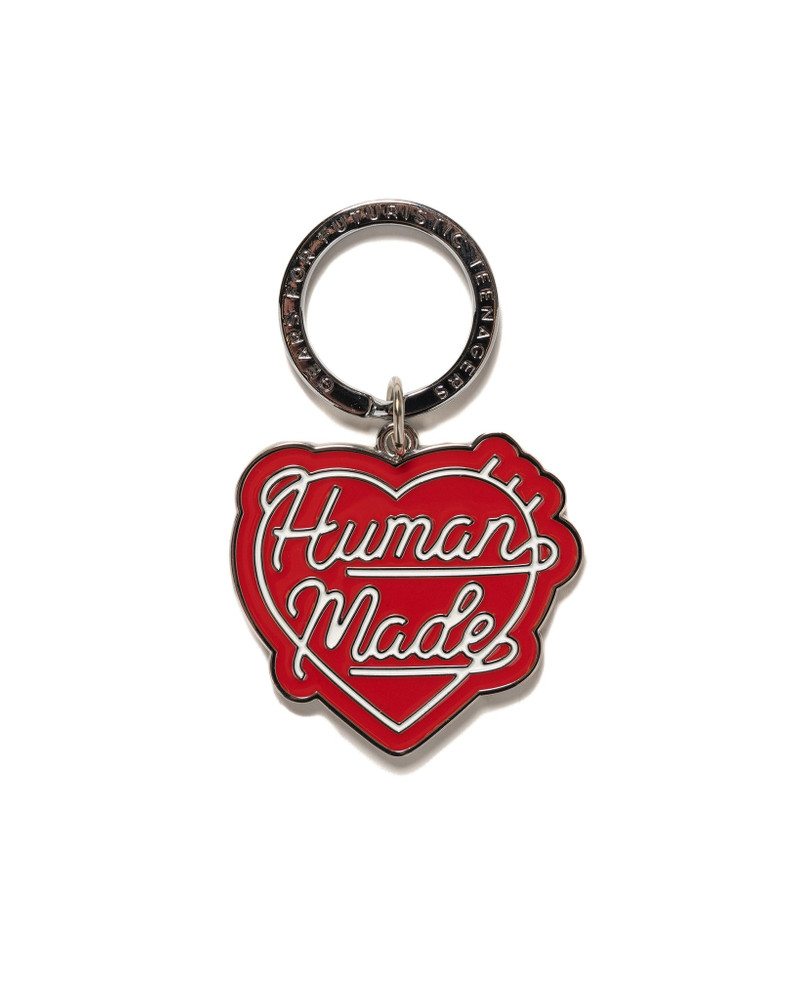 Heart Keyring Red 1