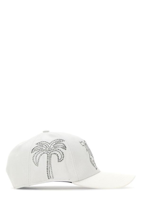 White cotton baseball cap - 2